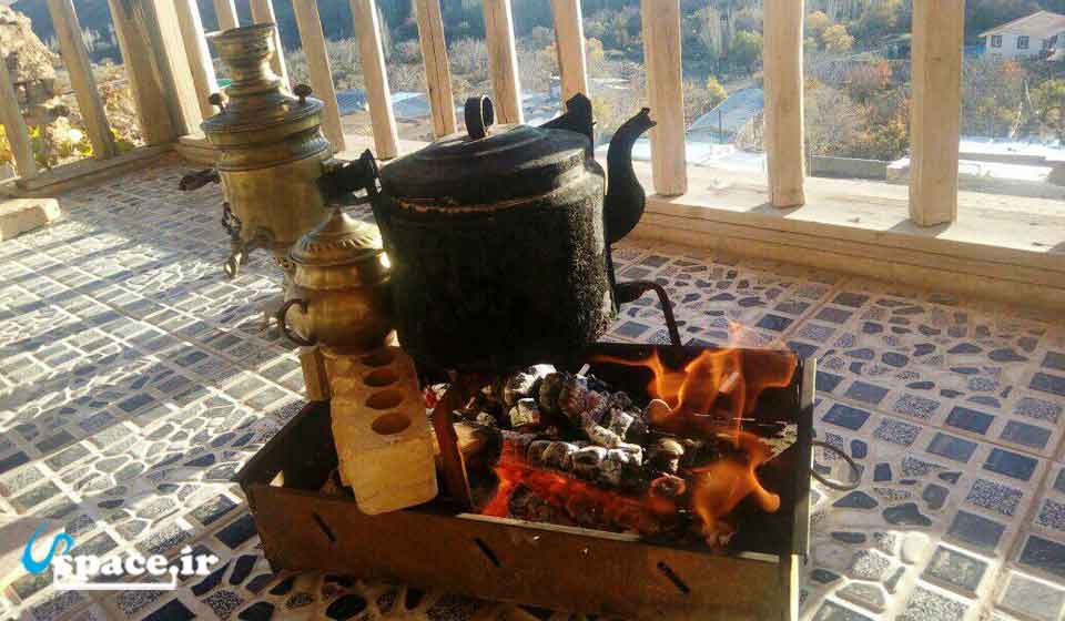 چای آتشی در اقامتگاه بوم گردی ورشیو - نطنز - اصفهان